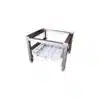 Support pour lave vaisselle en acier inoxydable