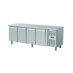 Meuble réfrigéré gamme 700, sans dosseret, acier inoxydable, 505 l,- 2 + 8 (°C)