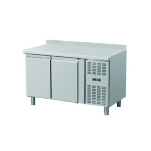 Meuble réfrigéré gamme 600, avec dosseret, 2 portes, 215 l, -2 + 8 (°C)