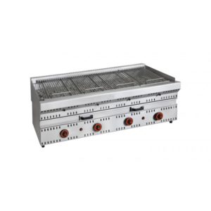 Grill en pierre de lave à gaz, ligne 700, modèle GPV, longueur 1300 mm
