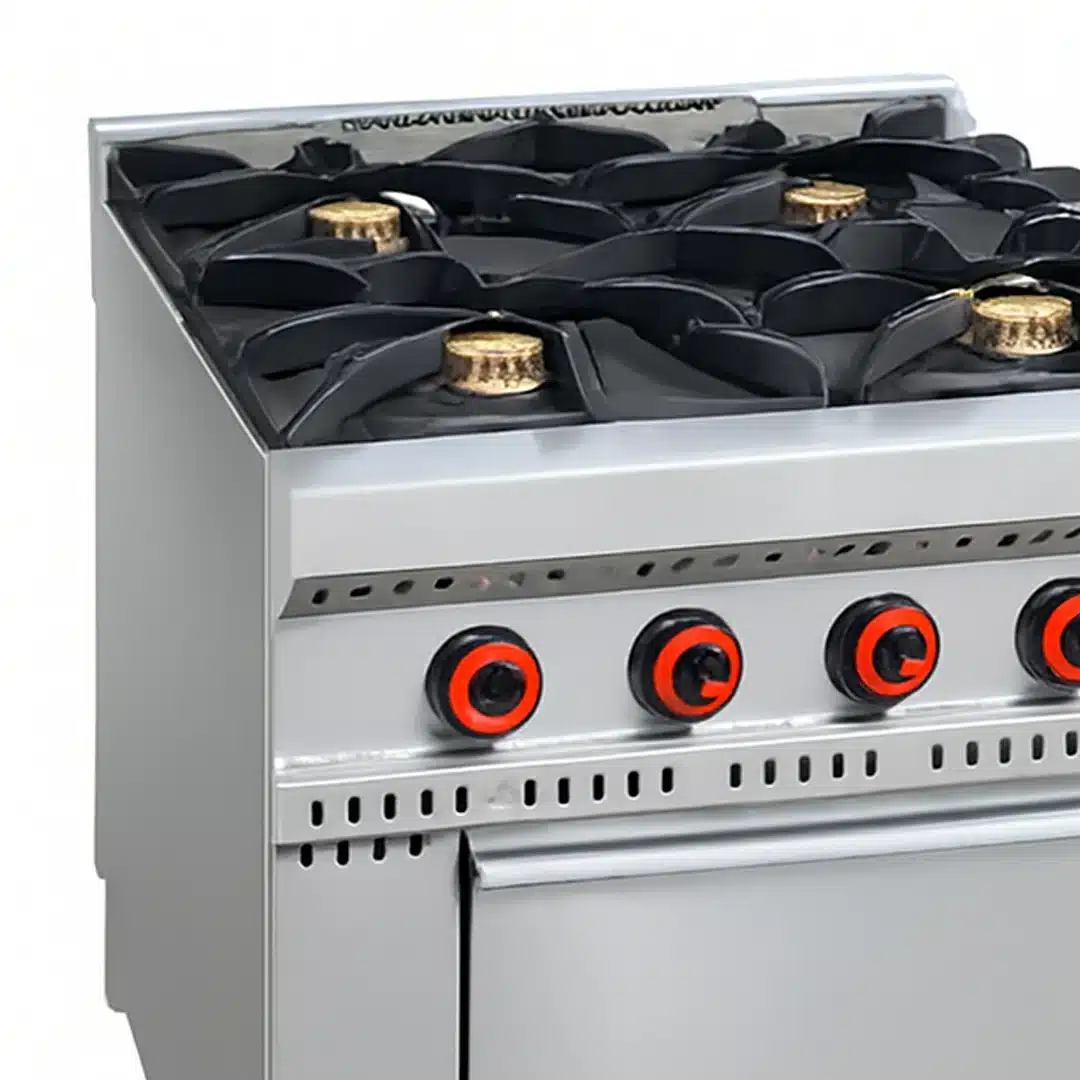 Cuisinière à Gaz Professionnelle Ligne 900 Modèle Douro