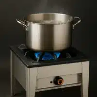 Cuisinière à gaz professionnelle ligne 600