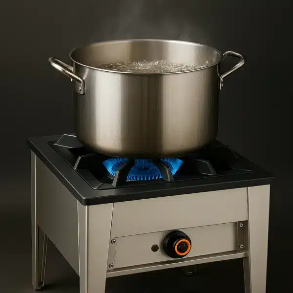 Cuisinière à gaz professionnelle ligne 600
