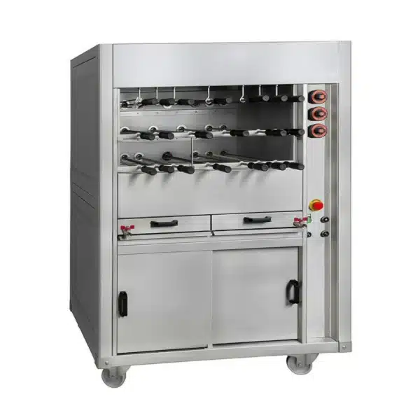 Grill à gaz Rodizio Ligne 740 Triple modèle RBG