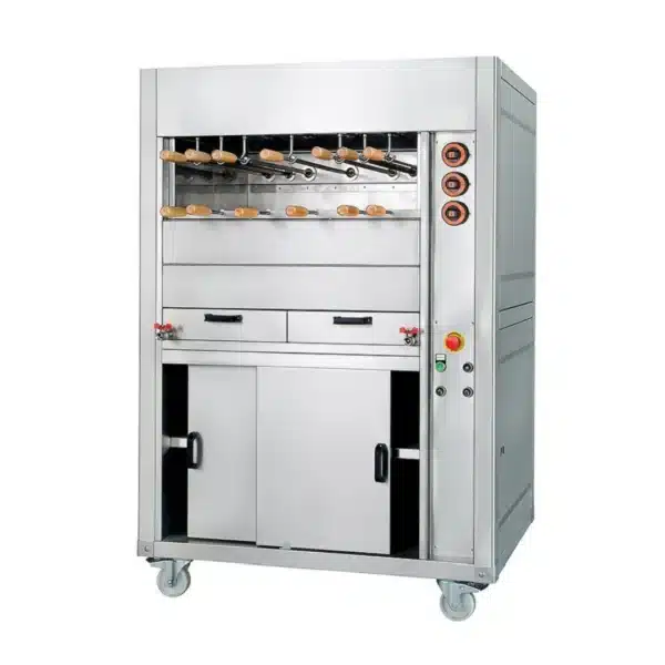 Grill à gaz pour Rodizio Ligne 740 Double modèle RBG