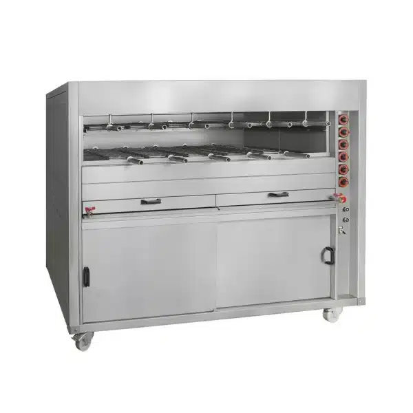 Grill à gaz rotatif multifonctions Ligne 900 CRGM