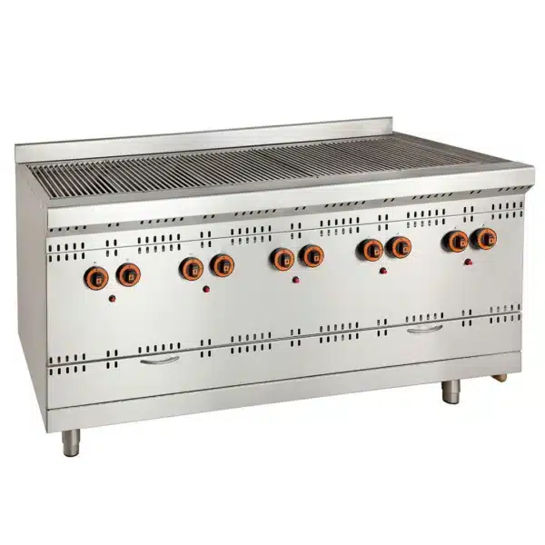 Grill gaz haut rendement Ligne 800 GGSD-5C 1600 mm