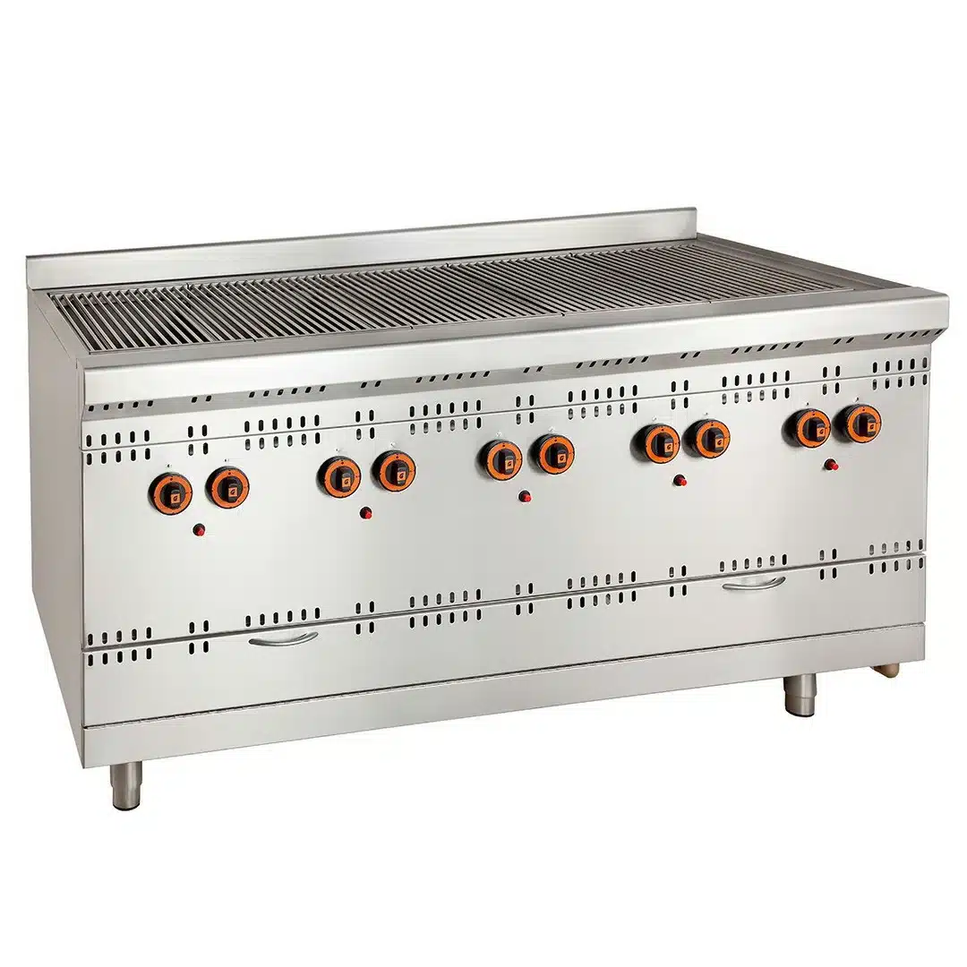 Grill gaz haut rendement Ligne 800 GGSD-5C 1600 mm