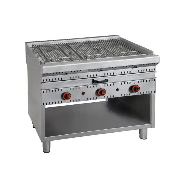 Grill gaz pierre de lave GPV L 1000 mm