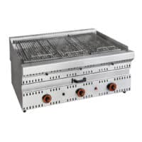 Grill gaz pierre de lave GPV L 1000 mm