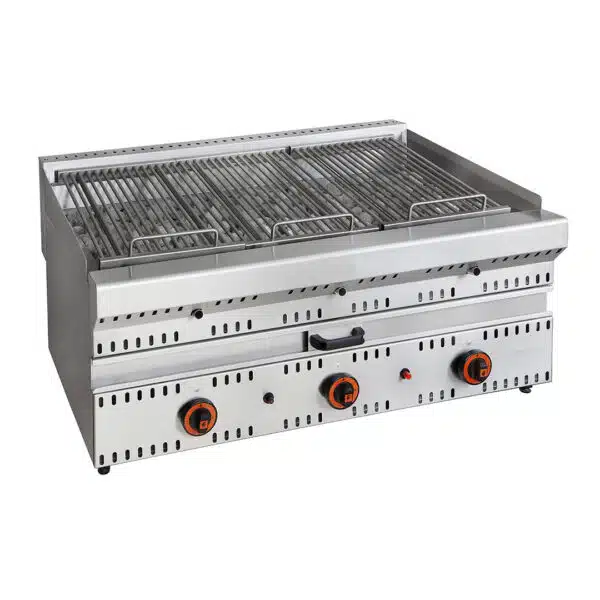 Grill gaz pierre de lave GPV L 1000 mm