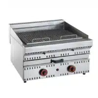 Grill gaz professionnel Ligne 700 GVD 700 mm