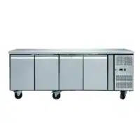 Meuble réfrigéré gamme 600, sans dosseret,  4 portes, 553 l,- 2 + 8 (°C)