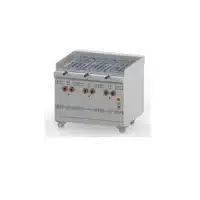Grill à gaz rotatif haut rendement ligne 900 simple modèle GGSDR L 1000 mm 6 broches