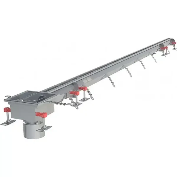 Caniveau grille L 8000 mm