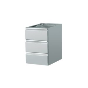Tiroir (3), L 560 x P 400 x H 555 mm, pour tables