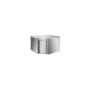 Placard mural inox, L 700 x P 700 x H 400 mm