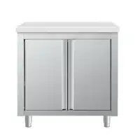 Placard inox portes battantes - profondeur 600 mm