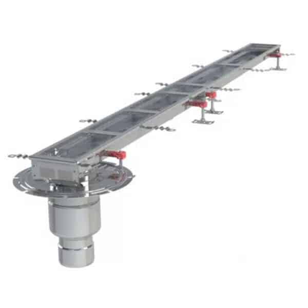 Caniveau en inox Modul 125