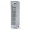 Armoire négative étroite, 1 porte GN1/1, en inox AISI 304 18/10, gaz R290a