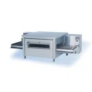 Four convoyeur à pizza électrique en inox longueur chambre 91cm