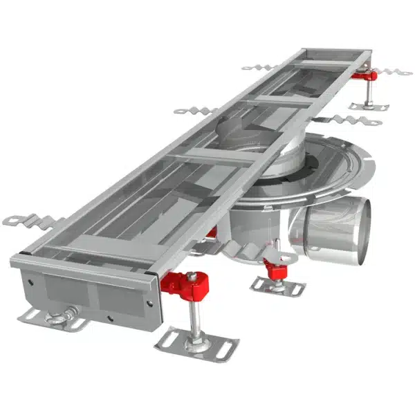 Caniveau cuisine Modul 125 L 8000 mm