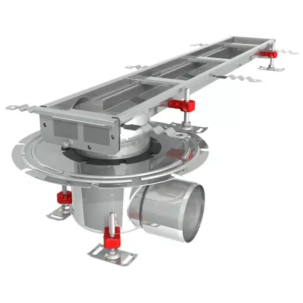 Caniveau inox Modul 125 L 8000 mm