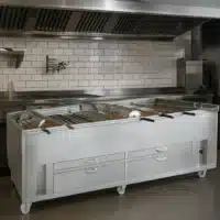 Churrasco professionnel avec grill rotatif