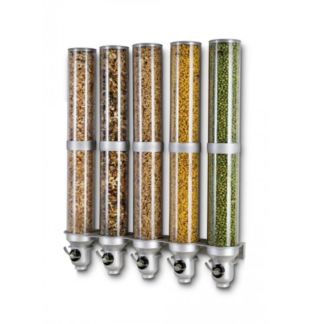 Distributeur mural d'aliments secs gamme free flow 5 x 9 L – Image 2