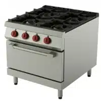 Cuisinière à Gaz Professionnelle 4 Brûleurs