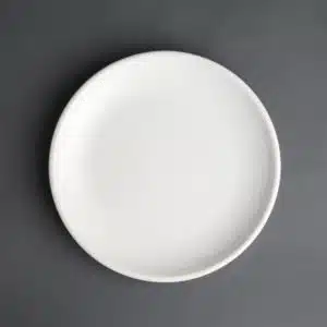 Assiette plate blanche Olympia Café, Ø 205mm, 12 pièces
