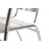 Fauteuils empilables Bolero, en aluminium