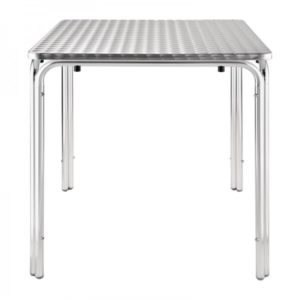 Table carrée empilable