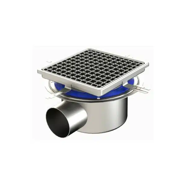 Siphon de sol inox 250x250 mm