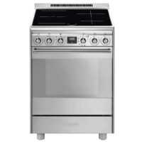 Cuisinière à induction 4 feux avec four électrique centre de cuisson 600 x 600 mm