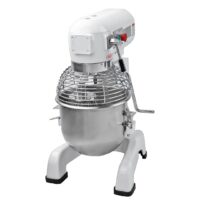 Batteur mélangeur, structure laqué blanc, 20 litres, 750 W