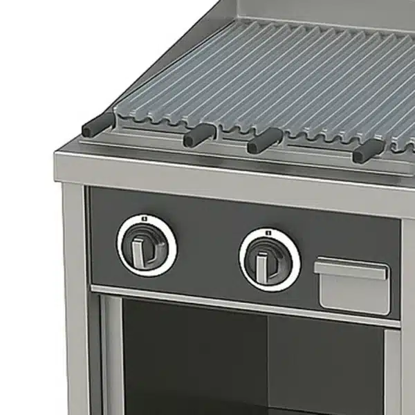 Barbecue à gaz pour cuisine