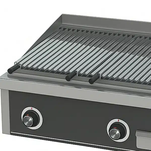 Barbecue à Gaz Professionnel L 800 mm en acier