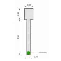 Caniveau inox professionnel L 3270 mm