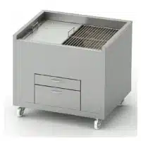Churrasco professionnel H 900 mm