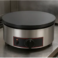 Crêpière à Gaz Professionnelle en Inox