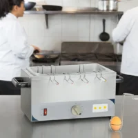 Cuiseur à Œufs Professionnel 1250 W en Acier Inoxydable