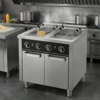 Cuiseur à pâtes électrique Série 750 – Double cuve 25 L + 25 L