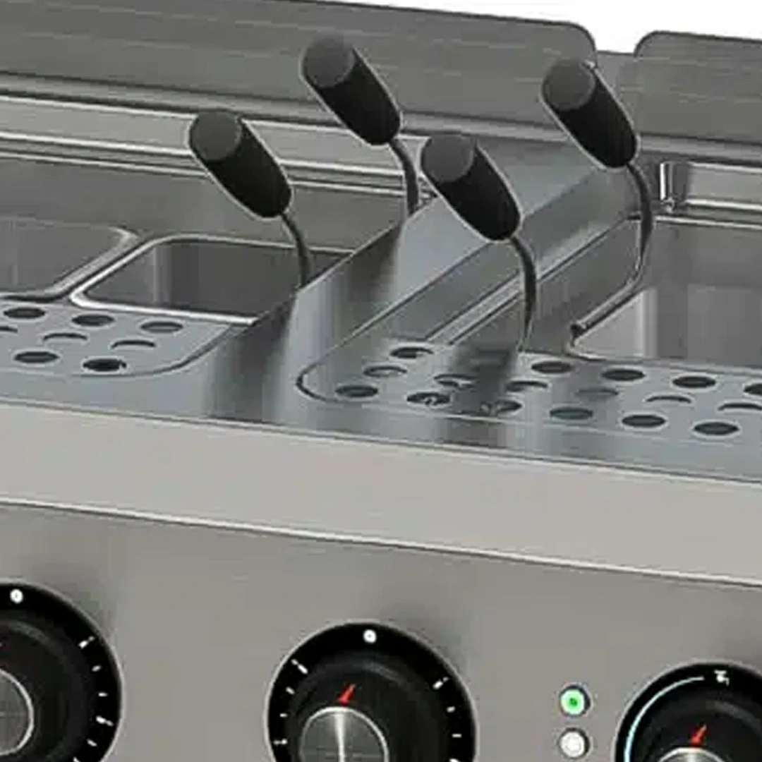 Cuiseur à pâtes électrique, 25 L + 25 L