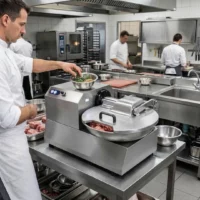 Cutter de Table Professionnel en Inox 6 Litres – SW 6