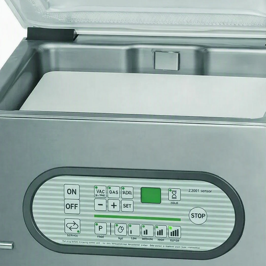 Machine a emballer sous vide de table en inox