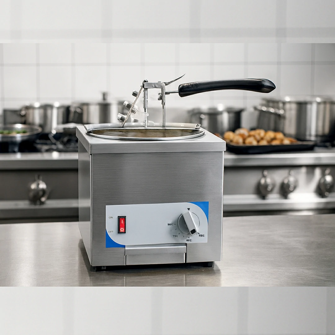 Entonnoir à piston chauffant acier inoxydable 300 W