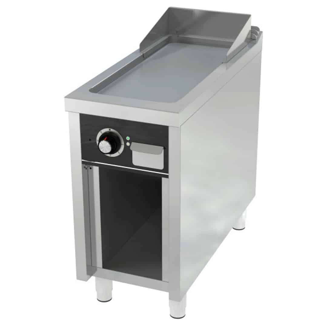 Fry-top 750 acier rectifié 600 sur placard - FT7506E - CODIGEL