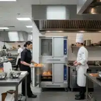 Four à convenction à gaz profondeur standard 717 mm