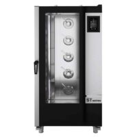 Four mixte à injection de vapeur, panneau de commande tactile, série ST GASTRO, 20 niveaux GN 2/1